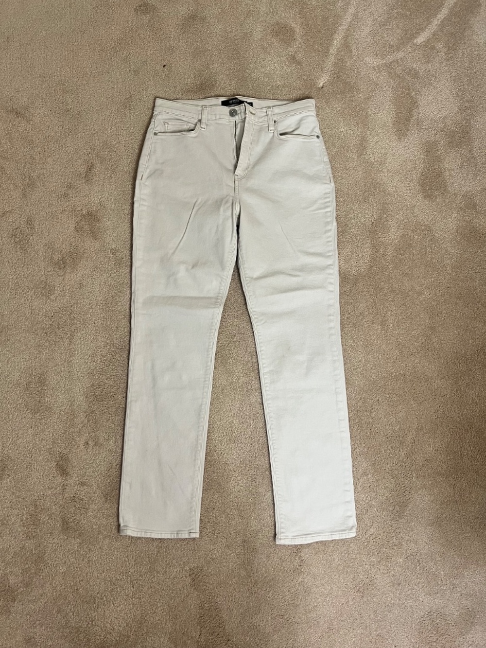 Hudson Holly Straight Off White Jeans Size 28 Like New